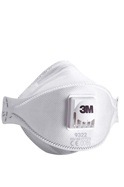 3M 9322 Ventilli Ffp2 Auro Solunum Koruma Partikül Toz Maskesi (1 ADET)