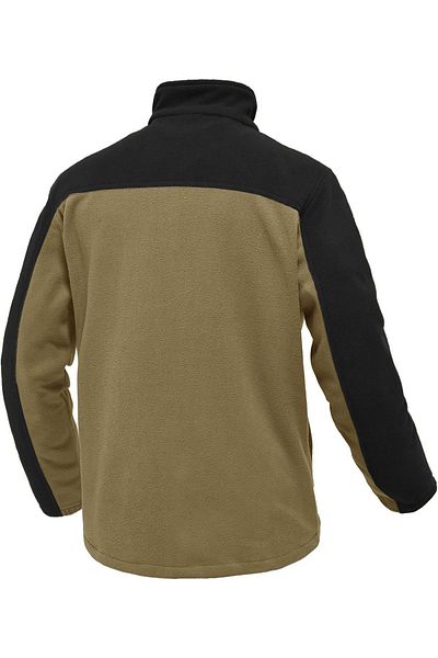 GHASSY CO. Ghassy Co. Men's Antipilling Thermal Garnished Full Zipper Fleece Jacket