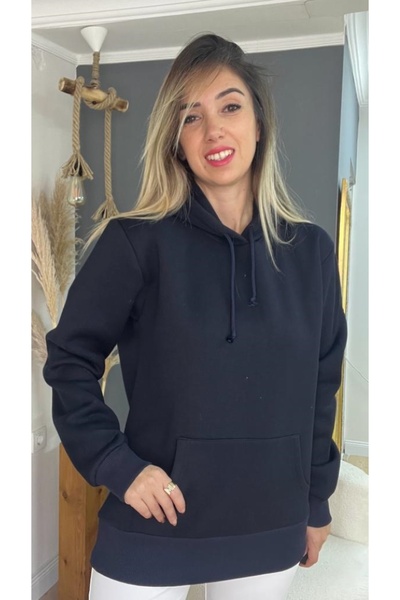 KLC MODA سويت شيرت بغطاء رأس