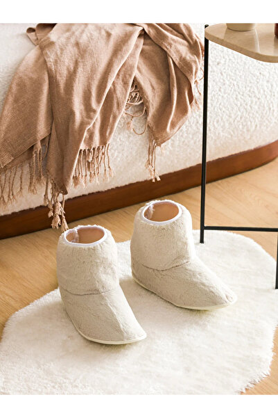 LC Waikiki LCW STEPS Flat Plush Women's Home Boots