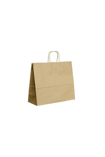 GİZPAK Kraft Twist Handle Bag 32x30x16cm 250 Pieces