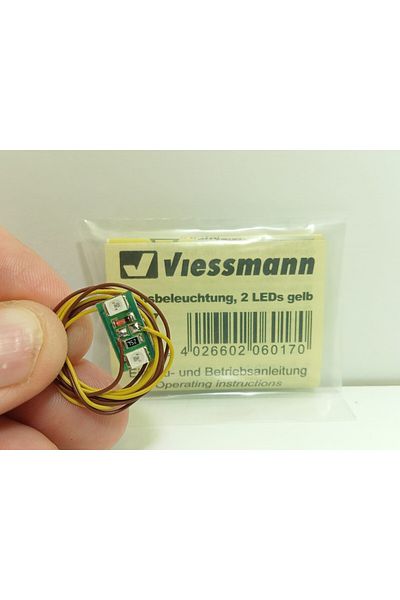 Viessmann MAKET Home lighting LED YELLOW 1 piece