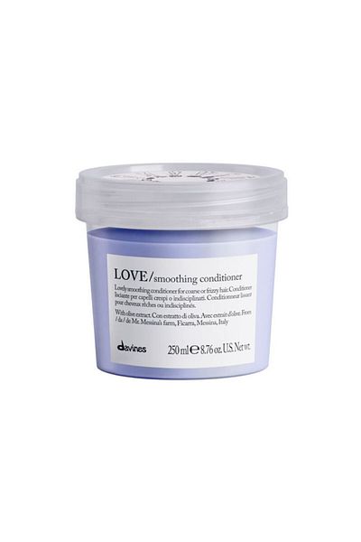 Davines Love Smoothing Paraben-Free Straightening Cream for Rebel and Fluffy Hair (250ml)