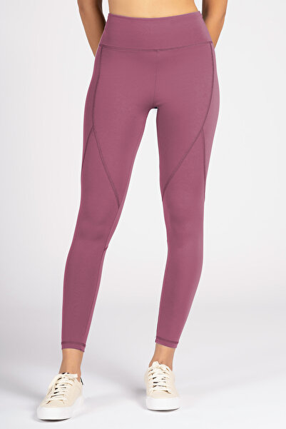 Lioness Activewear Gül Kurusu Yüksek Bel Arka Cepli Toparlayıcı Kadın Spor Taytı Ursa