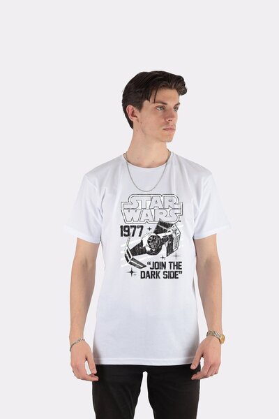 DOT تي شيرت للجنسين ريترو تاي فايتر