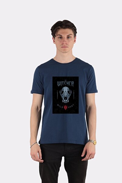 DOT تي شيرت للجنسين جمجمة ليشن