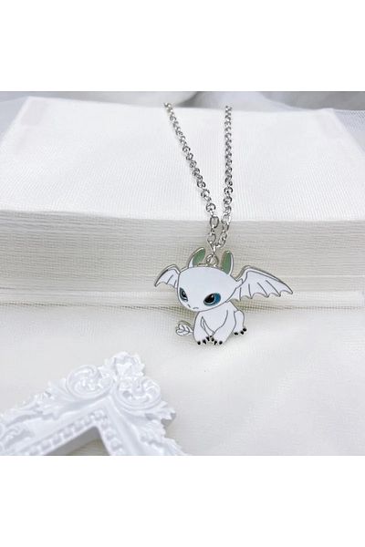 Köstebek How to Train Your Dragon Double Necklace for Valentines