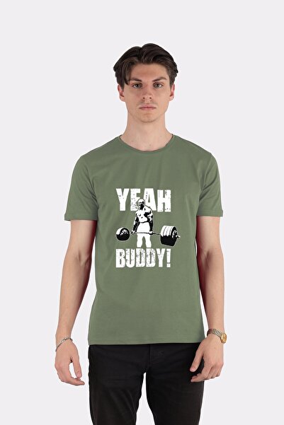 DOT تي شيرت للجنسين YEAH BUDDY (روني كولمان) للصالة الرياضية
