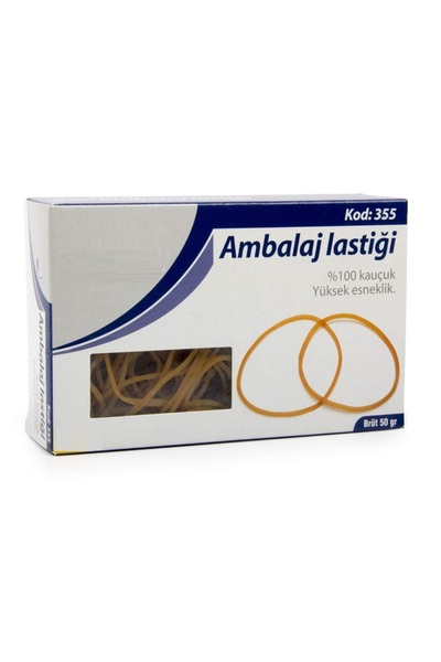 HOBBYRONS Ambalaj Lastiği, Kauçuk Paket Lastiği Küçük 1 Kutu (50gr)