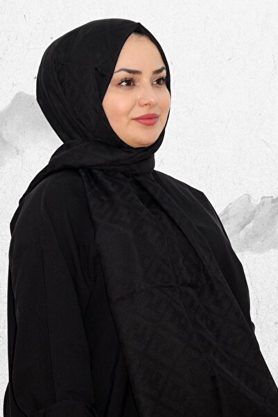 Elit EŞ5048-2 Model Patterned Cotton Shawl - F