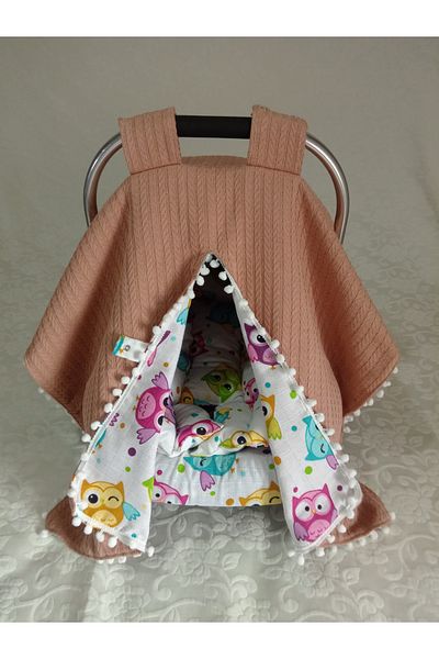 Wenaris DOUBLE SIDED Stroller cover, Stroller cushion, Stroller sheet 3 pieces