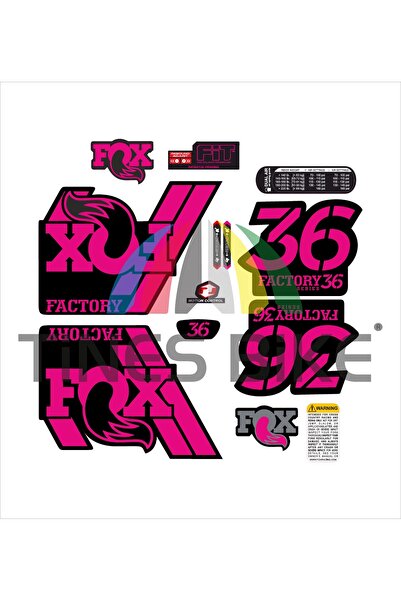 Fox 36 FACTORY SERIES TONGS STICKER
