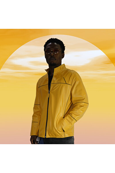 Xpuntofur Hakiki Deri Erkek Çift Taraflı Ceket