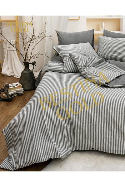 BESTİNA GOLD Σετ Παπλωματοθήκη Harmony Hues Φυσικό Διπλό Σετ Παπλωματοθήκη ΧΩΡΙΣ ΣΕΝΤΟΝΙ