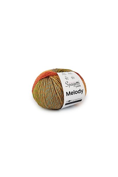 Spagettiyarn Πλεκτό νήμα Melody Ebruli
