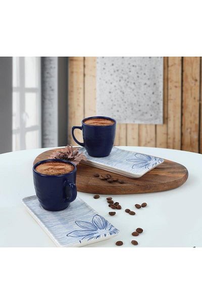 Keramika CERAMIC SET NATURAL STONE SNACKS 4 PIECES MATTE COLOR 022-952 19720 A