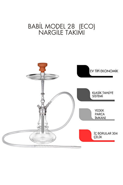 Babil Nargile Takımı Mod 28 Ekonomik Nargile Seti