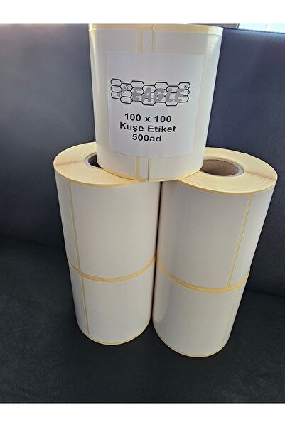 Derya Eagle AC101 100x100mm obložena etiketa 500 rola - 5 komada - 40 koluta