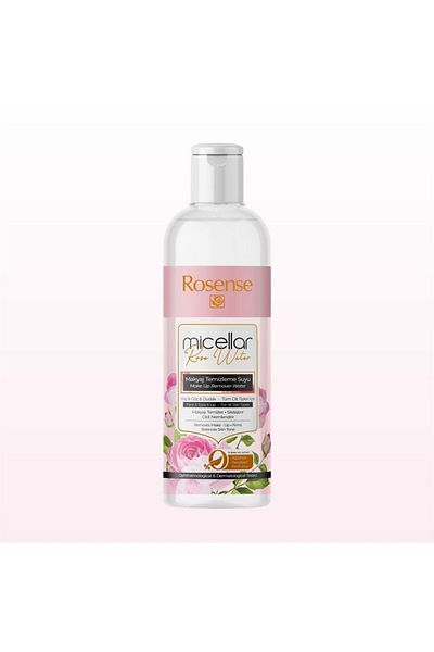 LokmanAVM Rosense Micellar Makeup Cleansing Water Facial Tightens Eye Lip Moisturizes Rose Water 220 ML