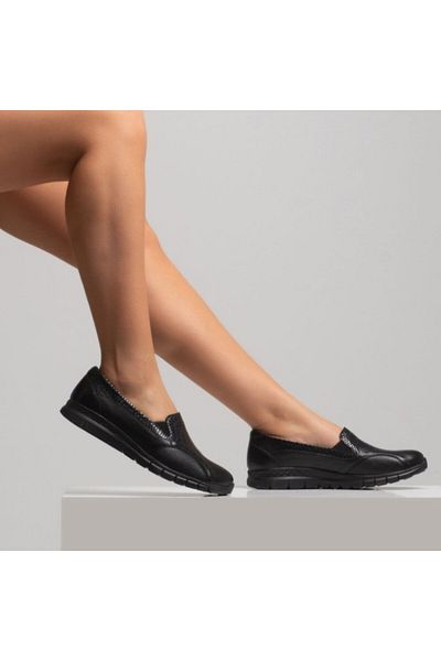 Modena Genuine Leather Comfort Women's Shoes E 23 7010