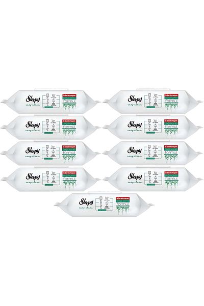 Sleepy Easy Clean Surface Cleaning Towel 100 Sheets with Plastic Cover (Set of 9) 900 Sheets