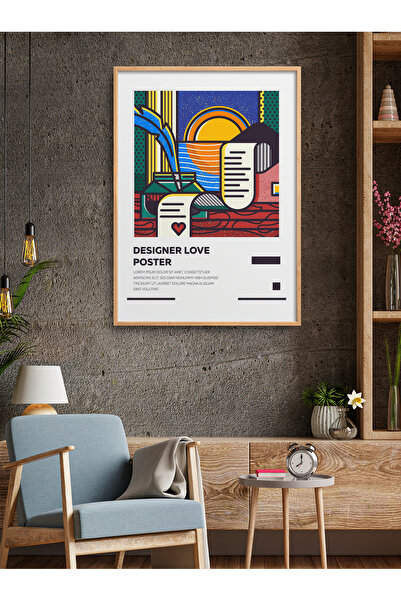 HOMEPACK Pictură cu un singur cadru Pictură poster de artă modernă TK/276