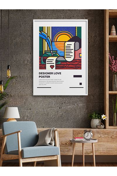 HOMEPACK Pictură cu un singur cadru Pictură poster de artă modernă TK/276
