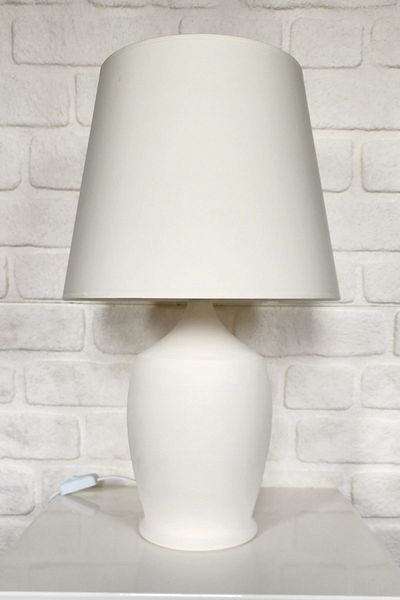 Qdec Vintage Ceramic Lampshade Large Ecru-Ecru