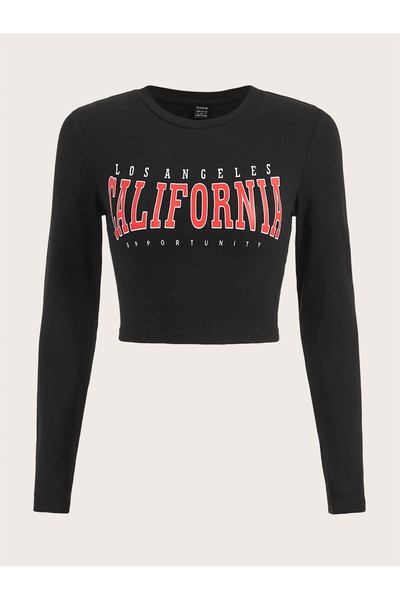 Jose Clothing Дамска черна блуза с дълги ръкави и дълги ръкави с дълъг ръкав,...