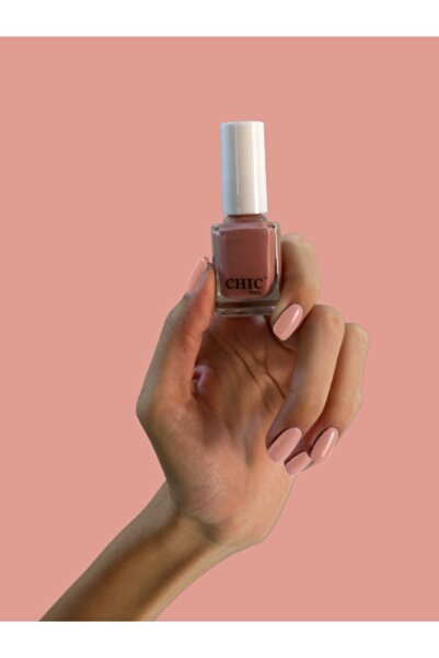 Chic Nail Pudra Pembe Oje Elegante 118