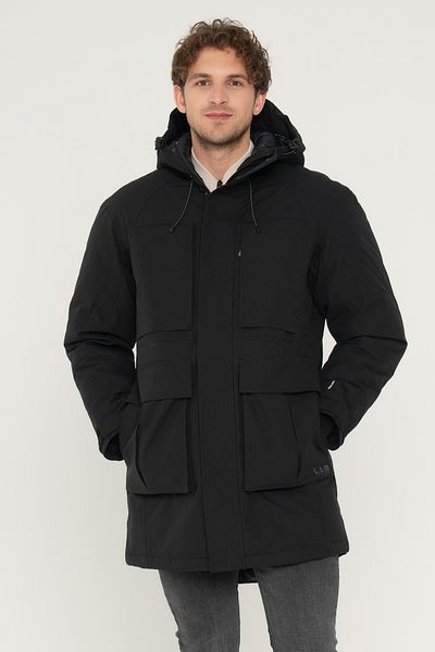 Jack & Jones سترة بغطاء للرأس مقاومة للماء - مختبر