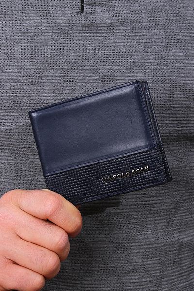 U.S. Polo Assn. БАЗА. POLO ASSN. 2141-42-43 ПОРТФЕЙЛ ОТ ЕСТЕСТВЕНА КОЖА КАРТОДЪРЖАТЕЛ ТЕМНОСИН