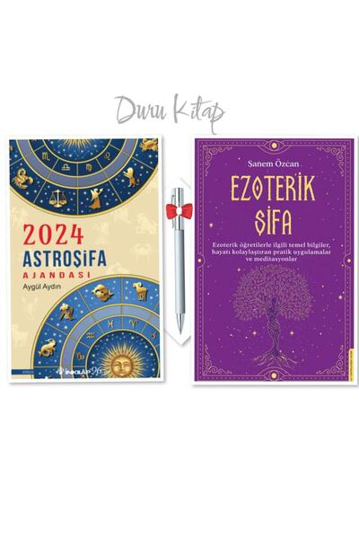 İnkılap Kitabevi 2024 Astroşifa Ajandası - Ezoterik Şifa (Aygül Aydın - Sanem...