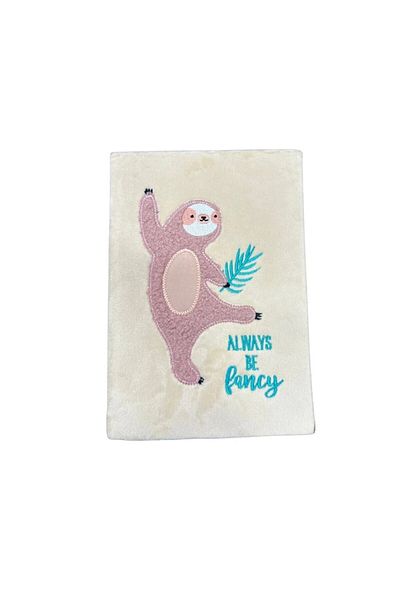 Pyrus دفتر ملاحظات مخطط من القطيفة باللون الوردي (Always Be Fancy) مقاس A5