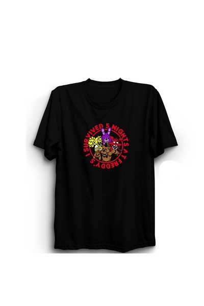 The Fame Five Nights at Freddy's, 5Naf, Fnaf, Krug, Igra, Igračka majica