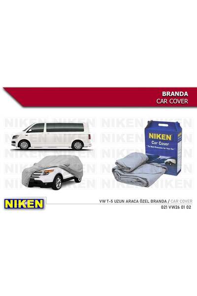 Niken Vw Transporter T5 uzun (araca özel üretim) Oto Branda Araç Örtüsü tüm m...