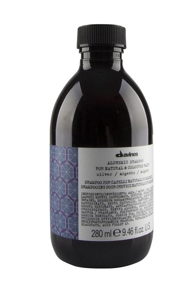 Davines Alchemic Silver 280 ml - Shampoo for Grey and Platinum Hair - Intensive