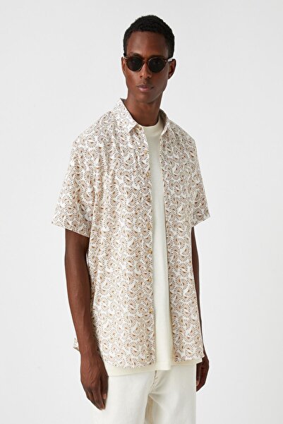 Koton Κοντομάνικο πουκάμισο με σχέδια