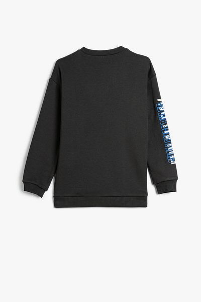 Koton Boy's Anthracite Sweatshirt
