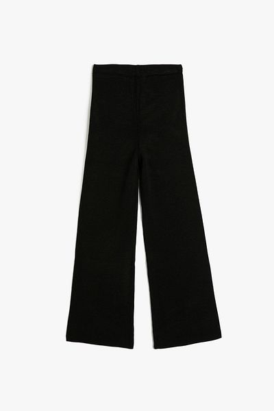 Koton Pantaloni de bază cu picioare largi, cu talie elastică