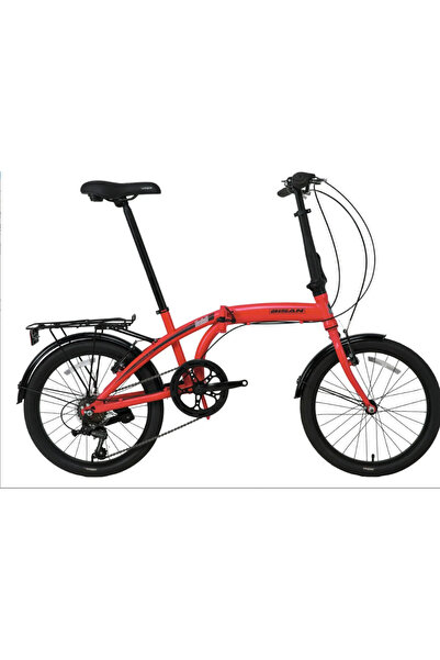Bisan Twin S Katlanır Bisiklet Kırmızı