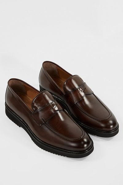 Tamer Tanca Men's Genuine Leather Loafer Shoes 183 27351 Erk Ayk Sk23/24