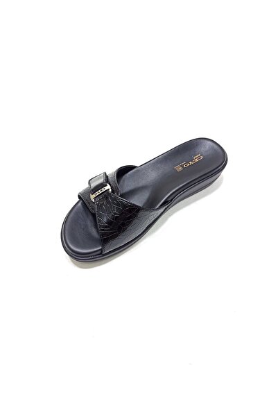 Ceyo 9863-4 BLACK WOMEN SLIPPERS