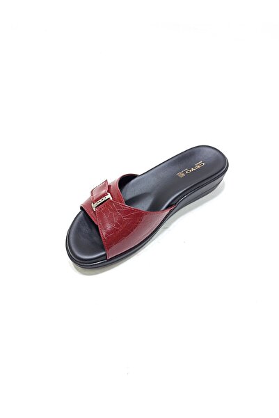 Ceyo 9863-4 Claret Red Women's Slippers