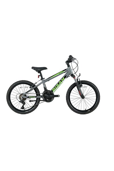 Bisan Kdx2600 20 Jant Çocuk Bisikleti Gri/Siyah-Yeşil