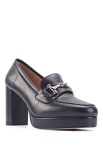 Nine West Černé dámské boty na podpatku TANTE 3PR