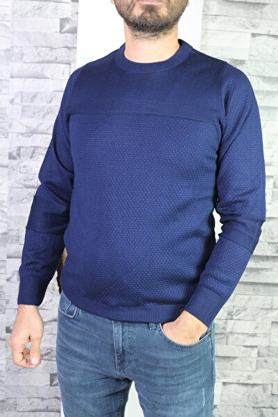 Bilgiçler men sweater blue