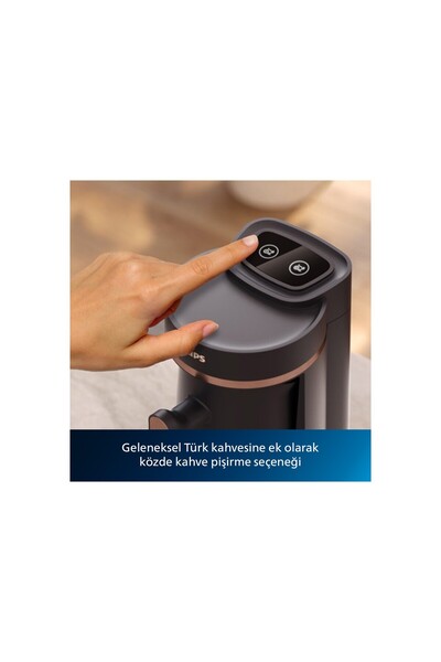 Philips 5000 Serisi 4 Fincan Kapasiteli Közde ve Sade Türk Kahvesi Makinesi