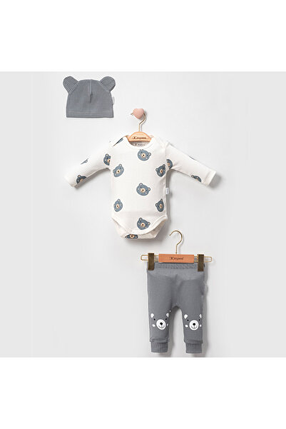 yukobaby bebeğiniz için en doğalı BEBEK AYICIKLI 3'LÜ YENİDOĞAN HASTANE ÇIKIŞ...