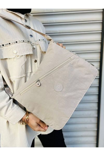 Çanta Trend Geantă unisex Messenger din țesătură hidrofugă cu 6 compartimente, cu capac cadou